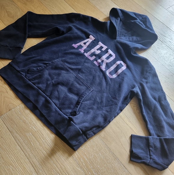 AEROPOSTALE | Blue and purple hoodie - Picture 3 of 5